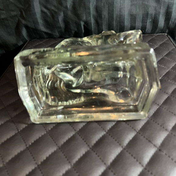Crystal Clear Glass Horse Figurine L. E. Smith - Picture 4 of 6